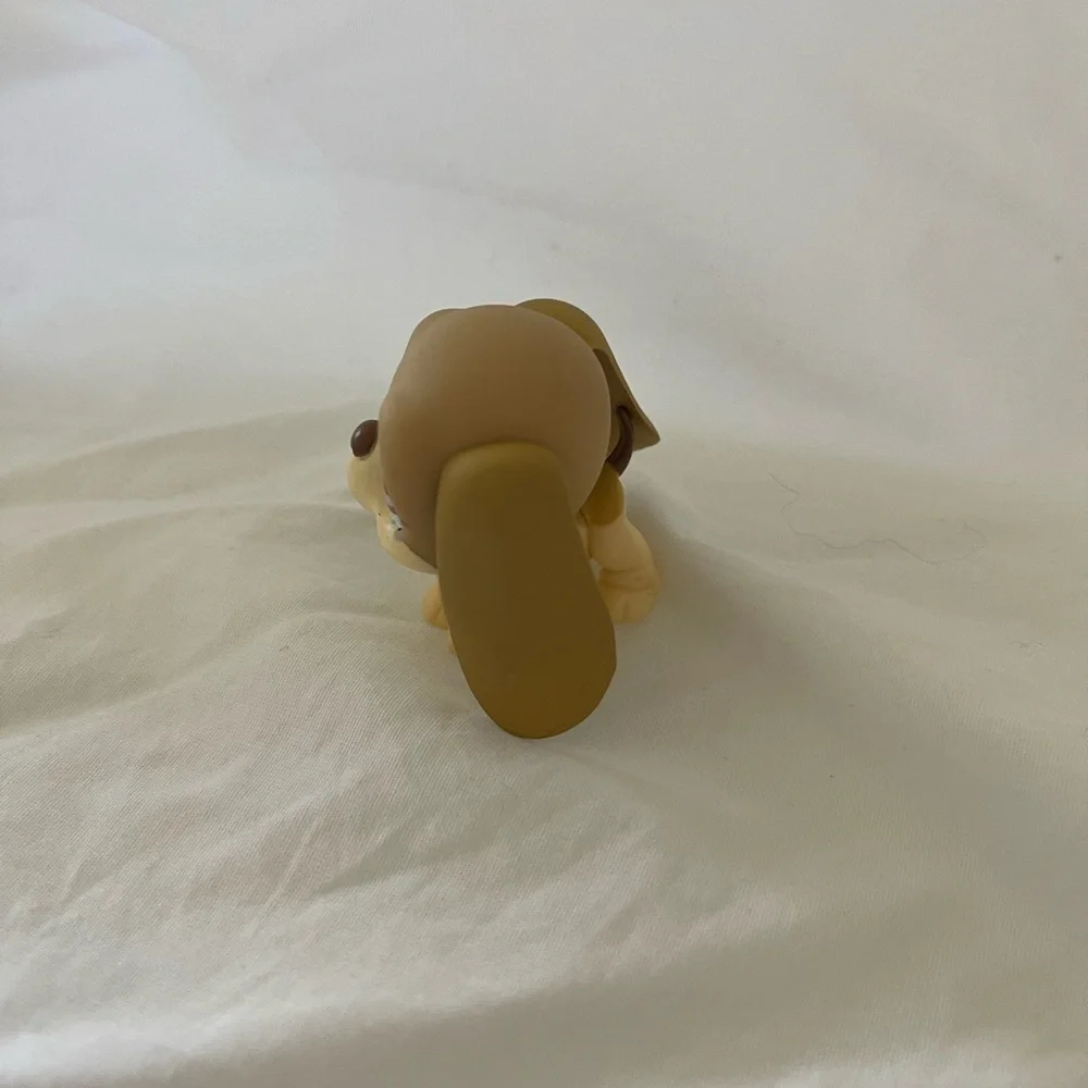 LPS Littlest Pet Shop #1465 Beige Tan Basset Dog